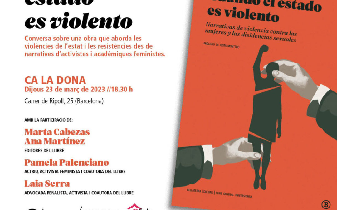 Presentació del llibre “Cuando el estado es violento”